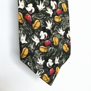 The Disney Store Tie Mickey Mouse Made in Italy